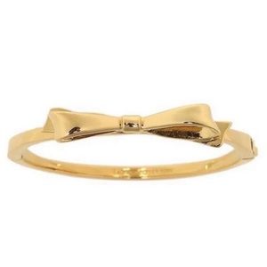 Kate Spade love notes hinged bow bracelet